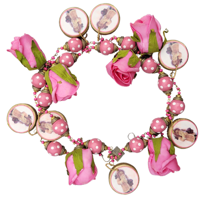 Weihnachtsgirlande PINK SANTA € 89.00