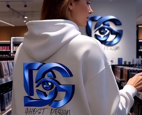 Ghost Design® Pull Sweat capuche homme femme