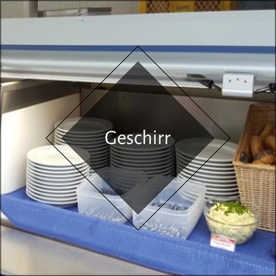 Gegen eine Gebühr erhältst Du zu Deiner Bestellung das Geschirr und Besteck bei mir. Die anschließende Reinigung übernehme ich gerne für Dich und ist in dem Preis mit inbegriffen.