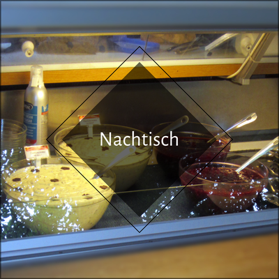 Du kannst aus verschiedenen (hausgemachten) Dessertvariationen auswählen und so Dein Grillerlebnis mit einem süßen Nachtisch abrunden. 