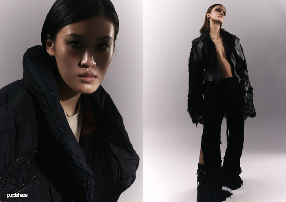 Magazin unzipped Veröffentlichung Designer Kleidung 