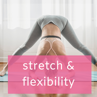 Stretch & Flexibility in de studio of via online livestream