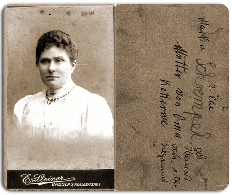 Martha Kleinert geb. Siegmund