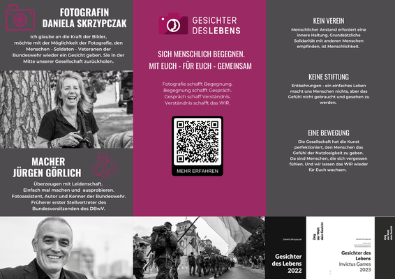 Broschüre Gesichter des Lebens