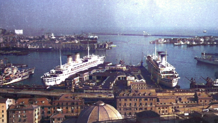 Genoa. Image coloured by A. Zois