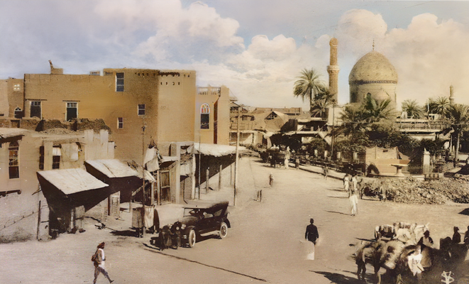 Early 1900s. Image coloured by A. Zois.