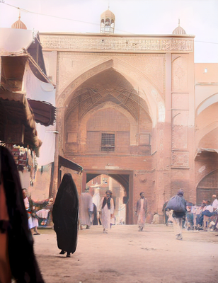 Early 1900s. Image coloured by A. Zois.