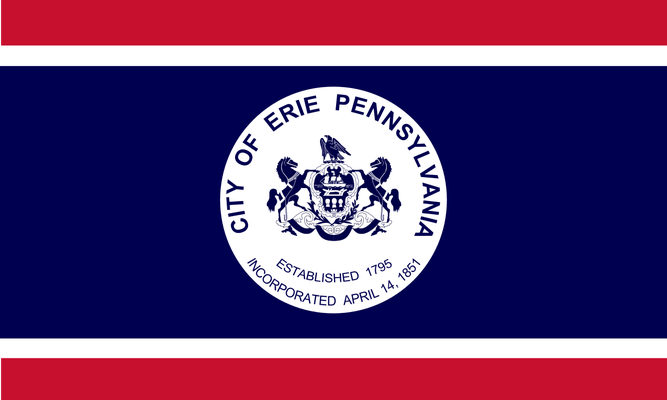 City of Erie flag