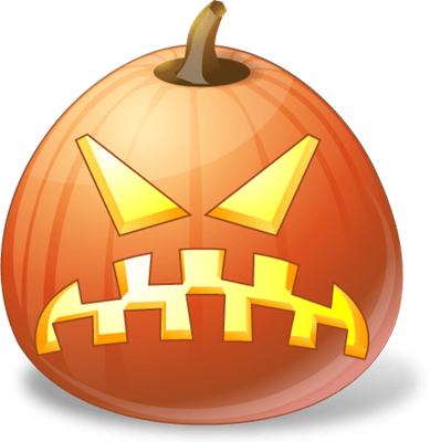citrouille halloween - fête - loisirs - smiley émoticône émoji cartoon clipart illustration - artémotic