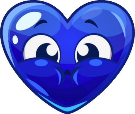 cœur saint-valentin - fête - loisirs - smiley émoticône émoji cartoon clipart illustration - artémotic