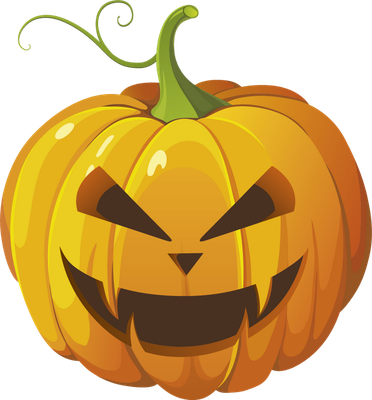 citrouille halloween - fête - loisirs - smiley émoticône émoji cartoon clipart illustration - artémotic