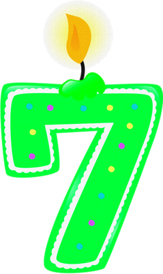 bougie d'anniversaire - fête - loisirs - smiley émoticône émoji cartoon clipart illustration - artémotic