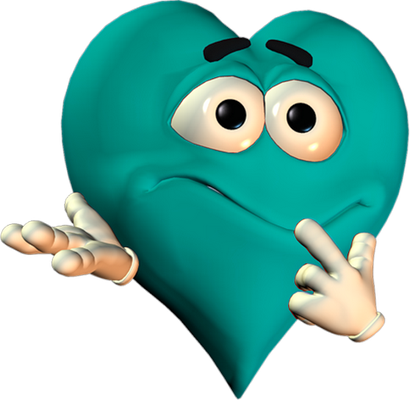 cœur saint-valentin - fête - loisirs - smiley émoticône émoji cartoon clipart illustration - artémotic