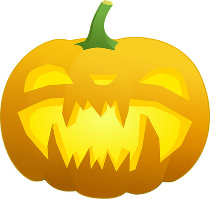 citrouille halloween - fête - loisirs - smiley émoticône émoji cartoon clipart illustration - artémotic