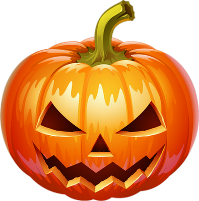 citrouille halloween - fête - loisirs - smiley émoticône émoji cartoon clipart illustration - artémotic
