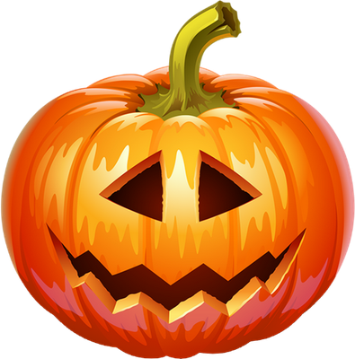 citrouille halloween - fête - loisirs - smiley émoticône émoji cartoon clipart illustration - artémotic
