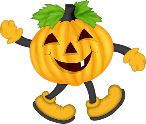 citrouille halloween - fête - loisirs - smiley émoticône émoji cartoon clipart illustration - artémotic