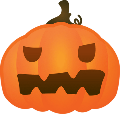 citrouille halloween - fête - loisirs - smiley émoticône émoji cartoon clipart illustration - artémotic
