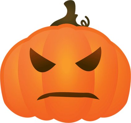 citrouille halloween - fête - loisirs - smiley émoticône émoji cartoon clipart illustration - artémotic