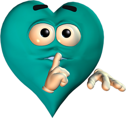 cœur saint-valentin - fête - loisirs - smiley émoticône émoji cartoon clipart illustration - artémotic