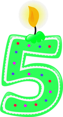 bougie d'anniversaire - fête - loisirs - smiley émoticône émoji cartoon clipart illustration - artémotic