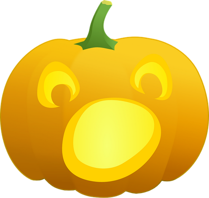 citrouille halloween - fête - loisirs - smiley émoticône émoji cartoon clipart illustration - artémotic