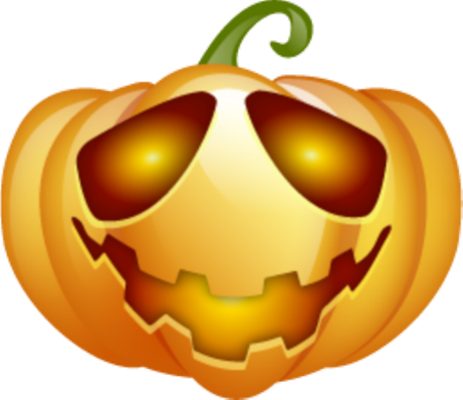 citrouille halloween - fête - loisirs - smiley émoticône émoji cartoon clipart illustration - artémotic