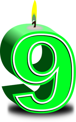 bougie d'anniversaire - fête - loisirs - smiley émoticône émoji cartoon clipart illustration - artémotic