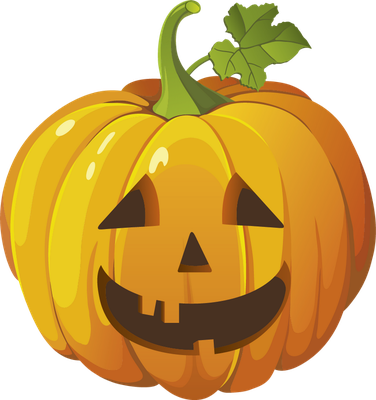 citrouille halloween - fête - loisirs - smiley émoticône émoji cartoon clipart illustration - artémotic