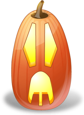 citrouille halloween - fête - loisirs - smiley émoticône émoji cartoon clipart illustration - artémotic