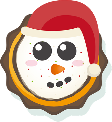 noël - fête - loisirs - smiley émoticône émoji cartoon clipart illustration - artémotic