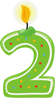 bougie d'anniversaire - fête - loisirs - smiley émoticône émoji cartoon clipart illustration - artémotic