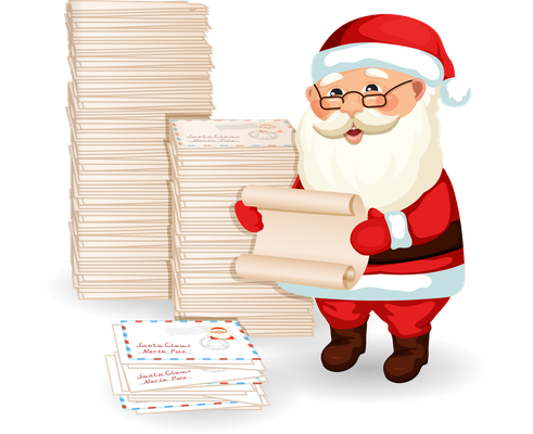 père noël - fête - loisirs - smiley émoticône émoji cartoon clipart illustration - artémotic