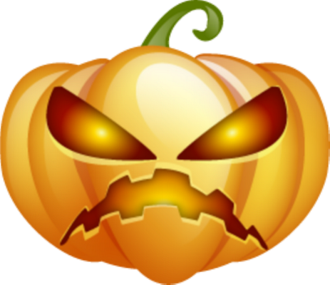 citrouille halloween - fête - loisirs - smiley émoticône émoji cartoon clipart illustration - artémotic