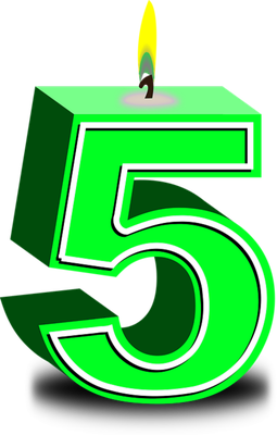 bougie d'anniversaire - fête - loisirs - smiley émoticône émoji cartoon clipart illustration - artémotic
