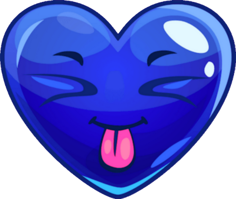 cœur saint-valentin - fête - loisirs - smiley émoticône émoji cartoon clipart illustration - artémotic