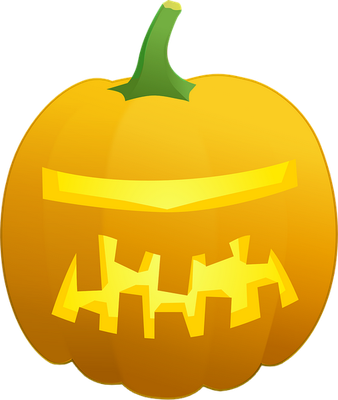 citrouille halloween - fête - loisirs - smiley émoticône émoji cartoon clipart illustration - artémotic