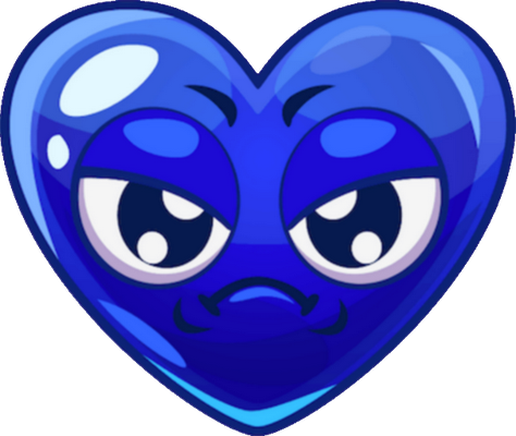 cœur saint-valentin - fête - loisirs - smiley émoticône émoji cartoon clipart illustration - artémotic