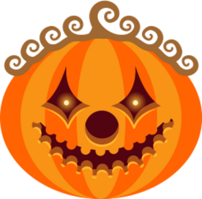 citrouille halloween - fête - loisirs - smiley émoticône émoji cartoon clipart illustration - artémotic