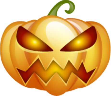 citrouille halloween - fête - loisirs - smiley émoticône émoji cartoon clipart illustration - artémotic
