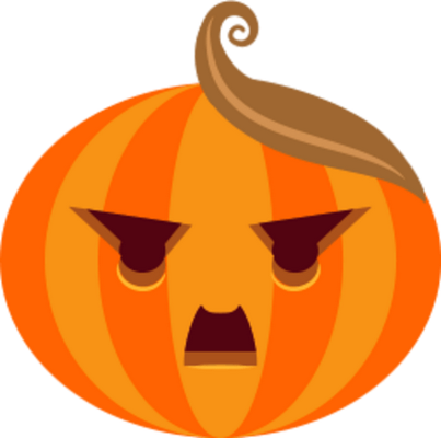 citrouille halloween - fête - loisirs - smiley émoticône émoji cartoon clipart illustration - artémotic