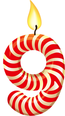 bougie d'anniversaire - fête - loisirs - smiley émoticône émoji cartoon clipart illustration - artémotic