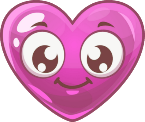 cœur saint-valentin - fête - loisirs - smiley émoticône émoji cartoon clipart illustration - artémotic