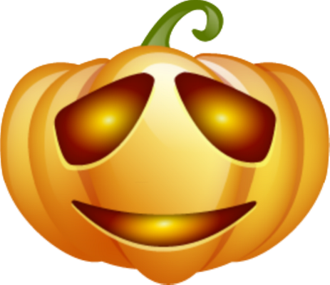 citrouille halloween - fête - loisirs - smiley émoticône émoji cartoon clipart illustration - artémotic