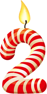 bougie d'anniversaire - fête - loisirs - smiley émoticône émoji cartoon clipart illustration - artémotic