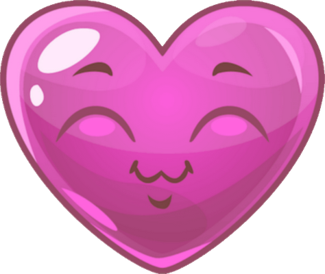 cœur saint-valentin - fête - loisirs - smiley émoticône émoji cartoon clipart illustration - artémotic