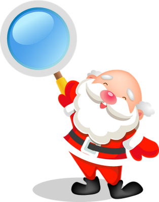 père noël - fête - loisirs - smiley émoticône émoji cartoon clipart illustration - artémotic