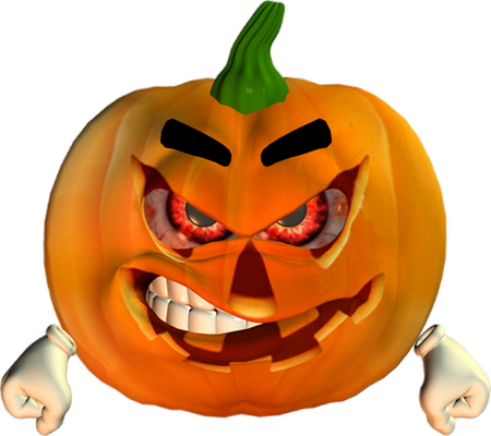 citrouille halloween - fête - loisirs - smiley émoticône émoji cartoon clipart illustration - artémotic