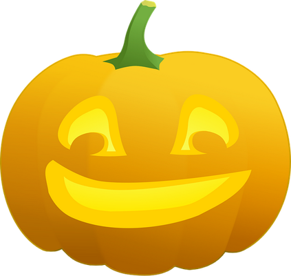 citrouille halloween - fête - loisirs - smiley émoticône émoji cartoon clipart illustration - artémotic