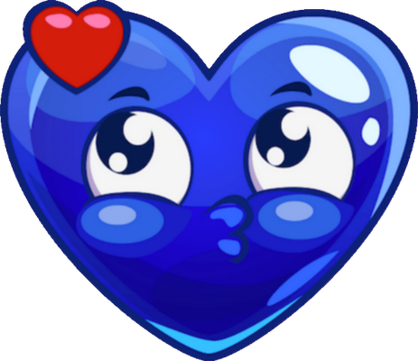 cœur saint-valentin - fête - loisirs - smiley émoticône émoji cartoon clipart illustration - artémotic